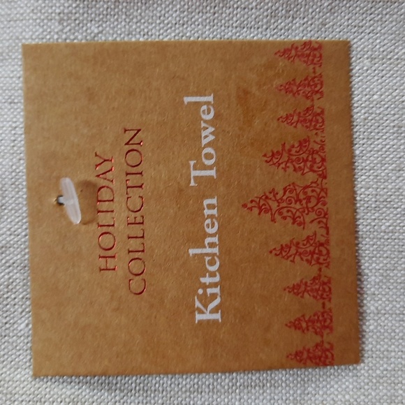 We Whisk You A Merry Christmas Holiday Kitchen Dish Hand Towel Cotton NWT - Picture 6 of 6